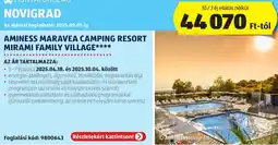 ALDI Aminess maravea camping resort mirami family village ajánlat