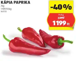 ALDI Kápia paprika ajánlat