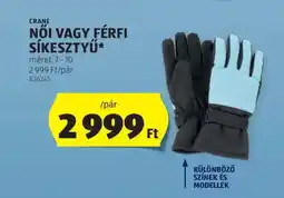 Crane Női vagy férfi síkesztyű