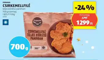 ALDI Primana Csirkemellfilé ajánlat