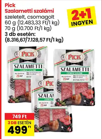 Spar Pick Szalametti szalámi ajánlat