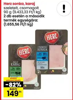 Spar Herz sonka, karaj ajánlat