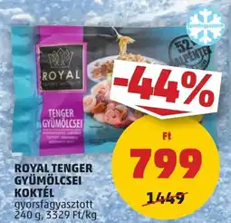 PENNY Royal tneger gyümölcsei koktél ajánlat