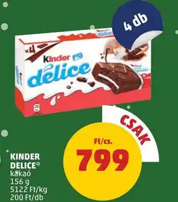 PENNY Kinder Delice ajánlat