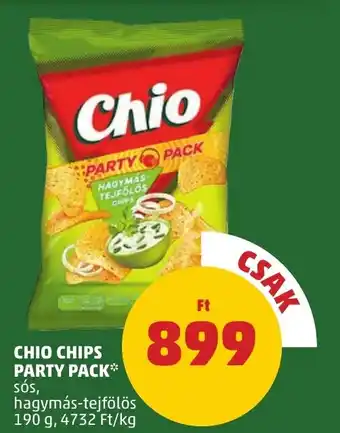 PENNY Chio Chips Party pack ajánlat