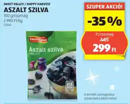 ALDI Sweet Valley / Happy Harvest aszalt szilva ajánlat