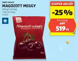ALDI Sweet Valley magozott meggy ajánlat