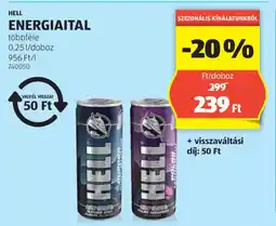 ALDI Hell energiaital ajánlat