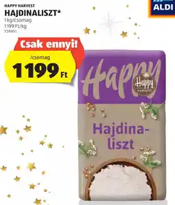 ALDI Happy harvest hajdinaliszt ajánlat