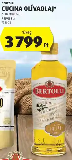 ALDI Bertolli cucina olívaolaj ajánlat