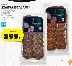 Gourmet szarvasszalámi