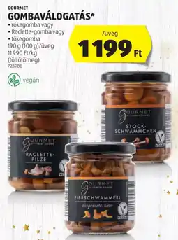 ALDI Gourmet gombaválogatás ajánlat