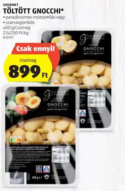 ALDI Gourmet töltött gnocchi ajánlat