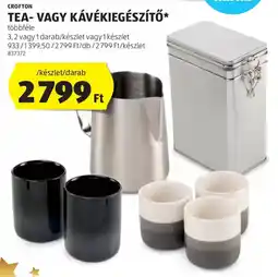 ALDI Crofton tea-, kávékiegészítő ajánlat