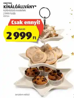 ALDI Crofton kínálóállvány ajánlat