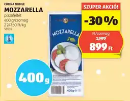 ALDI Cucina Nobile mozzarella ajánlat