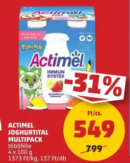 PENNY Actimel joghurtital multipack ajánlat