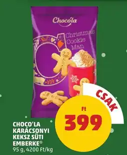 PENNY Choco'la karácsonyi keksz süti emberke ajánlat