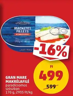 PENNY Gran mare makrélafilé ajánlat