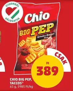 PENNY Chio big pep, taccos ajánlat