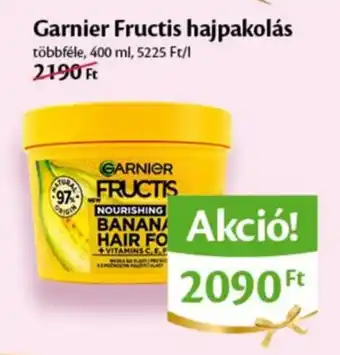 EcoFamily Garnier Fructis hajpakolás ajánlat