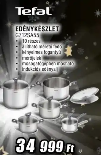 Expert Tefal Edénykészlet G712SA55 ajánlat