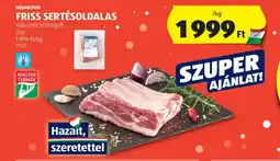 Húsmester friss sertésoldalas