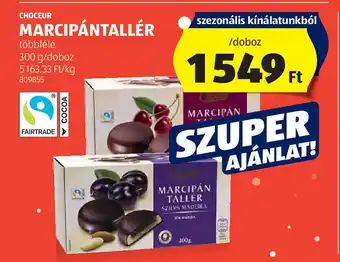ALDI Choceur marcipántallér ajánlat