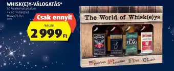 ALDI Whisk(e)y-válogatás ajánlat