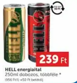 PRIVÁT HELL energiaital ajánlat