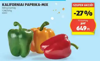 ALDI Kaliforniai paprika-mix ajánlat