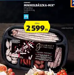 ALDI Gourmet minikolbászka-mix ajánlat