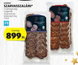 ALDI Gourmet szarvasszalámi ajánlat