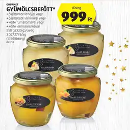 ALDI Gourmet gyümölcsbefőtt ajánlat