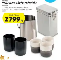 ALDI Crofton tea-/kávékiegészítő ajánlat