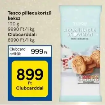 Tesco Tesco pillecukorízű keksz ajánlat