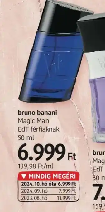 DM Bruno Banani Magic Man EdT férfiaknak ajánlat