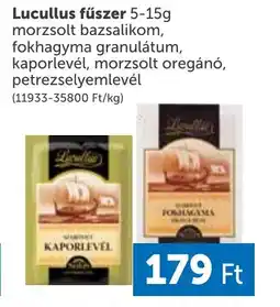 PRIVÁT Lucullus fűszer ajánlat