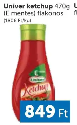 PRIVÁT Univer ketchup ajánlat