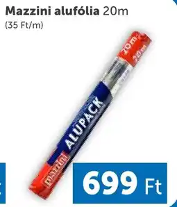 PRIVÁT Mazzini alufólia ajánlat