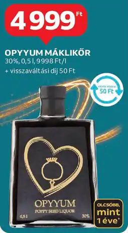 Auchan Opyyum máklikőr ajánlat