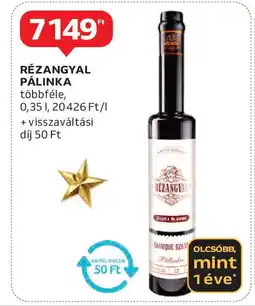 Auchan Rézangyal pálinka ajánlat