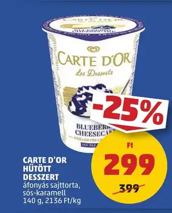 PENNY Carte d'or hűtött desszert ajánlat