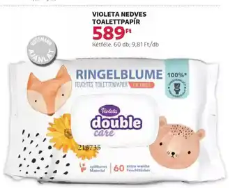 Rossmann Violeta nedves toalettpapír ajánlat