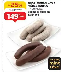 Encsi hurka vagy véres hurka