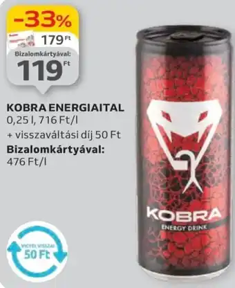 Auchan Kobra Energiaital ajánlat