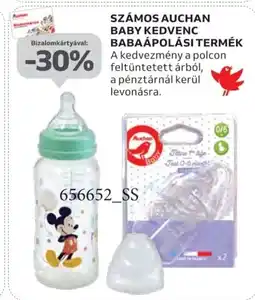 Auchan Auchan Baby Kedvenc babaápolási termék ajánlat