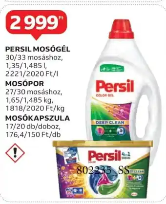 Auchan Persil Mosógél/Mosópor/Mosókapszula ajánlat