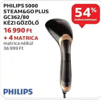 Auchan Philips 5000 Steam&Go Plus GC362/80 Kézi gözölö ajánlat