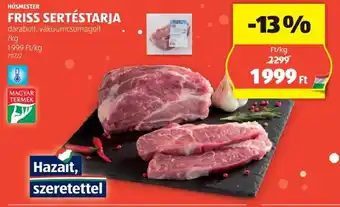 ALDI Húsmester friss sertéstarja ajánlat